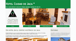 Desktop Screenshot of hotelciudaddejaca.com